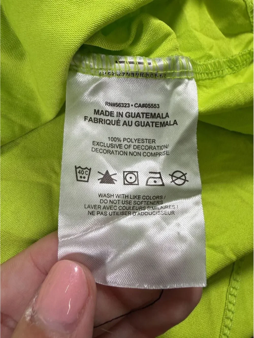 Nike Dri-FIT Lime Green T-Shirt Women's Size S